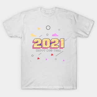 2021 Happy New Year T-Shirt